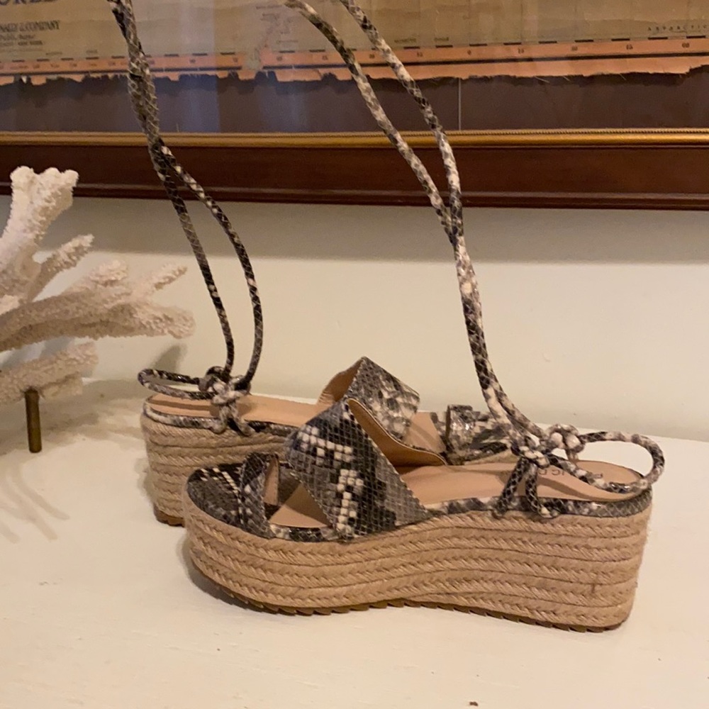 Wrap around sandals